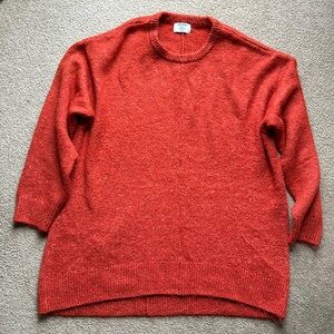 Women’s plus XXL Tall tangerine sweater by Old Navy EUC!